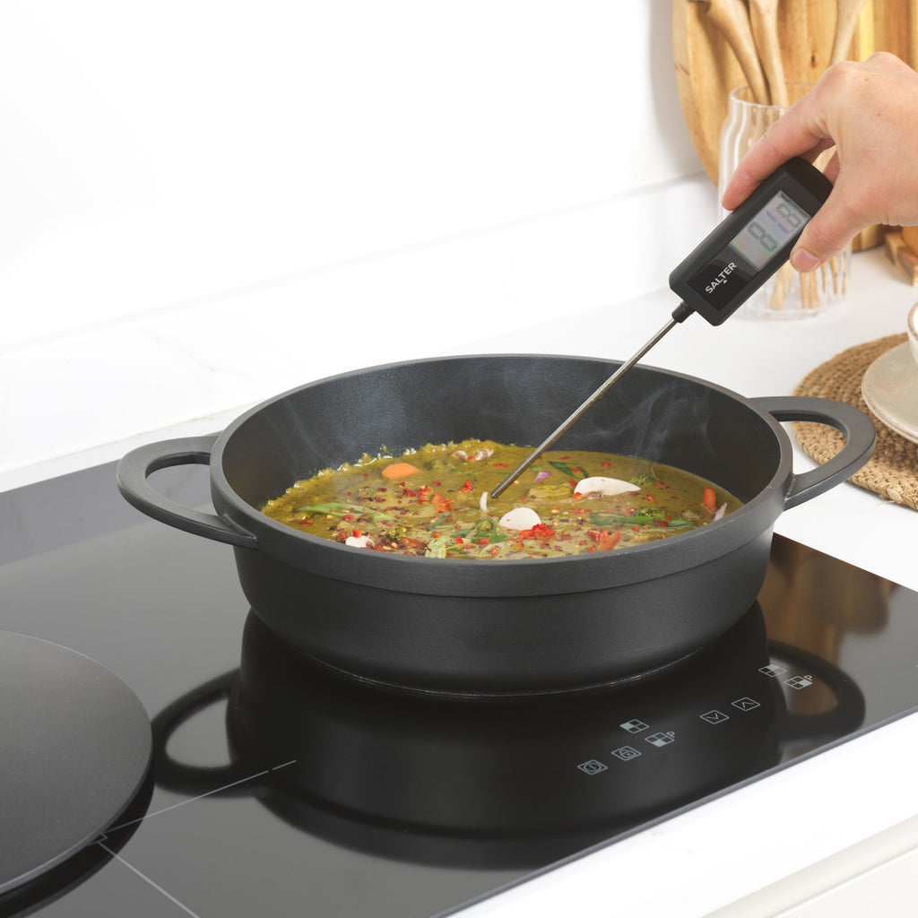 Salter Precision Meat Thermometer Digital 180Mm Probe Quick Accurate Reading