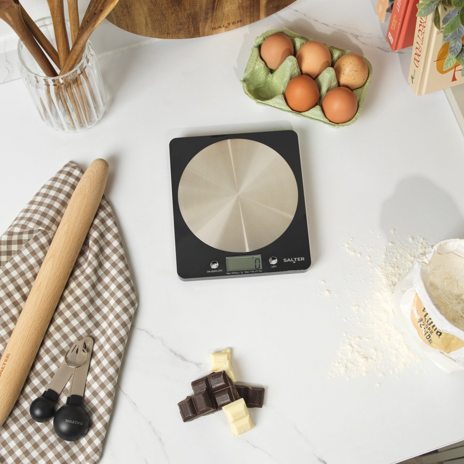 Salter Digital Kitchen Scale 5Kg Capacity Baking/Cooking