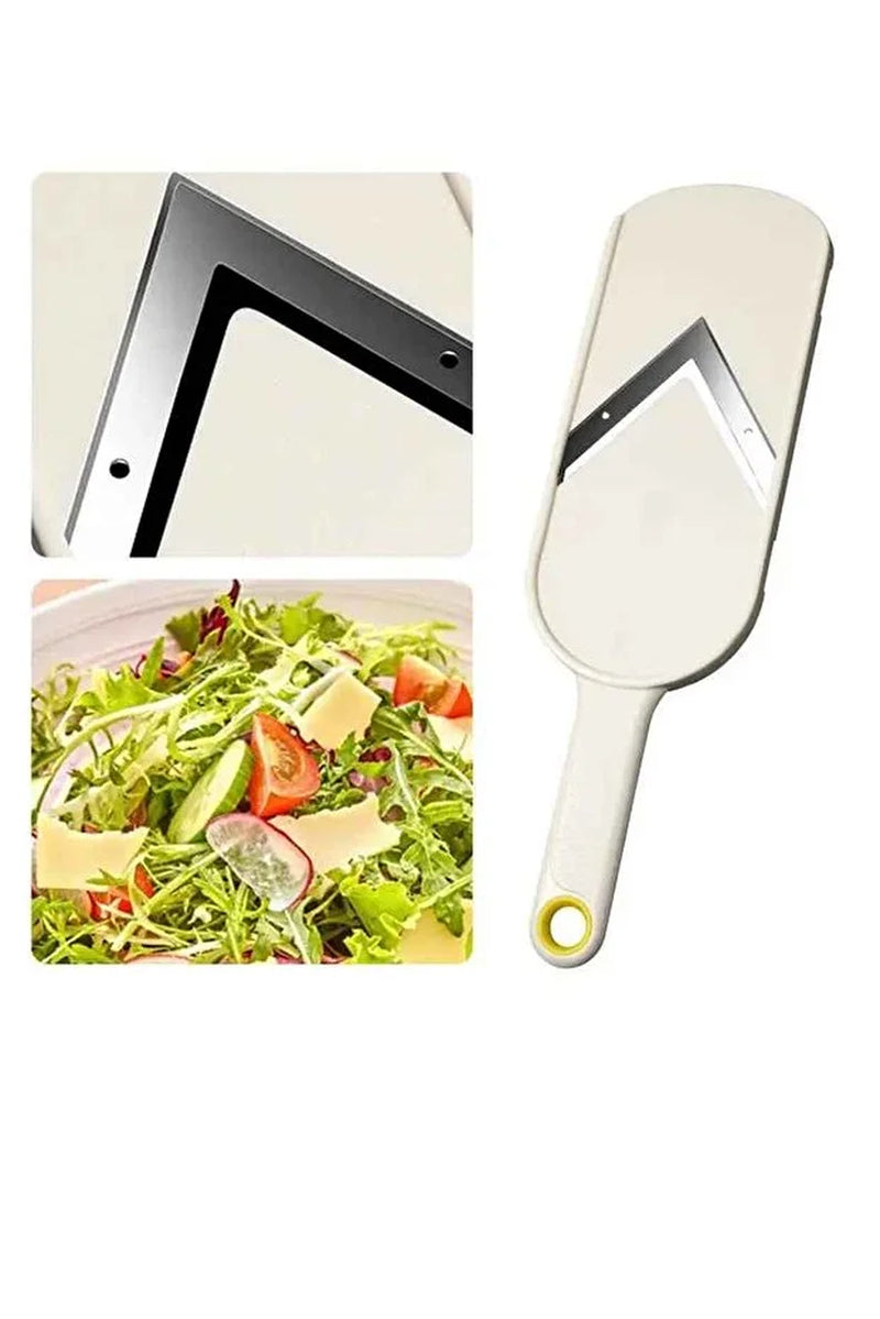 Stainless Steel Blade Vegetable Chopper Slicer Non Slip Base Cabbage Carrot, Salad Onion Cutter
