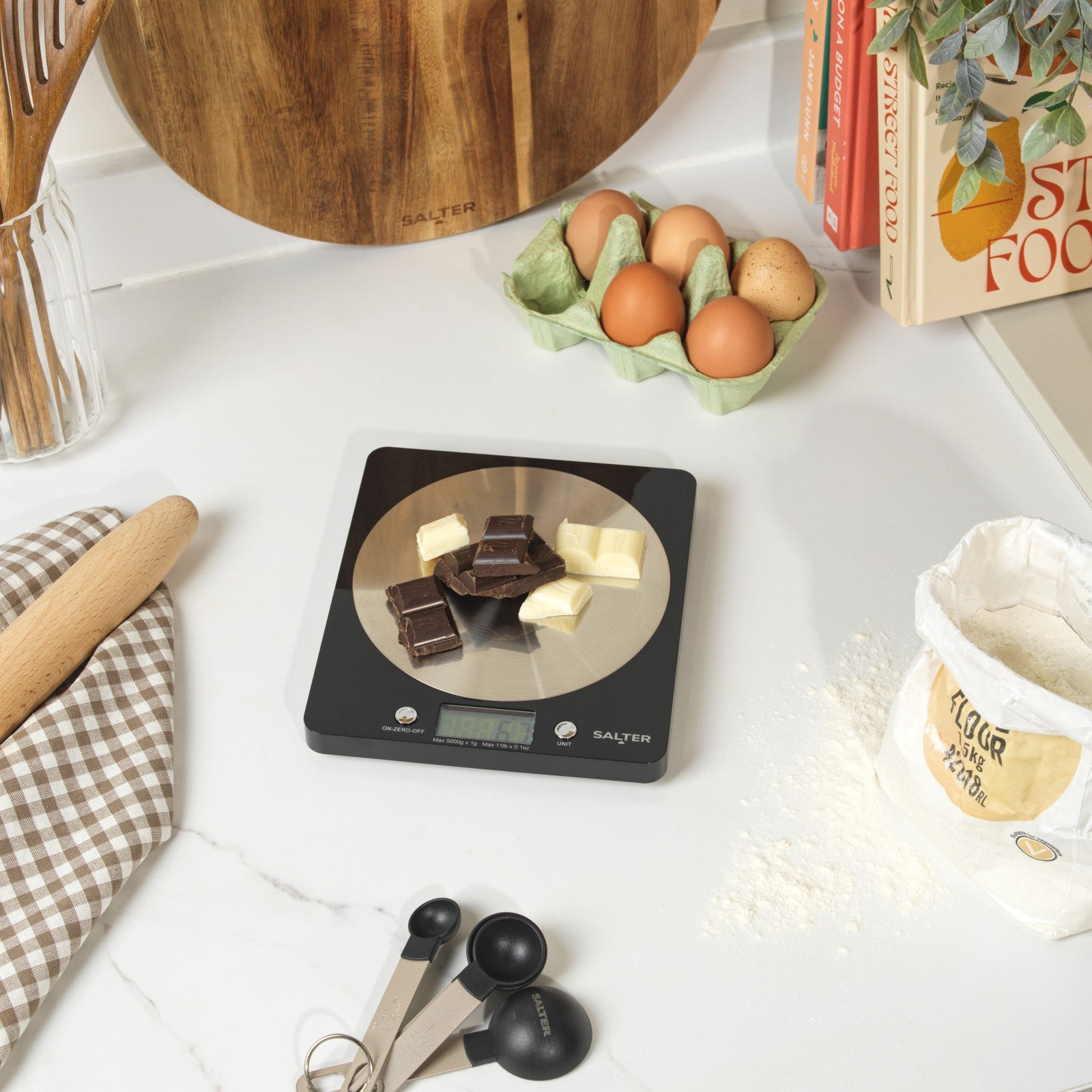 Salter Digital Kitchen Scale 5Kg Capacity Baking/Cooking