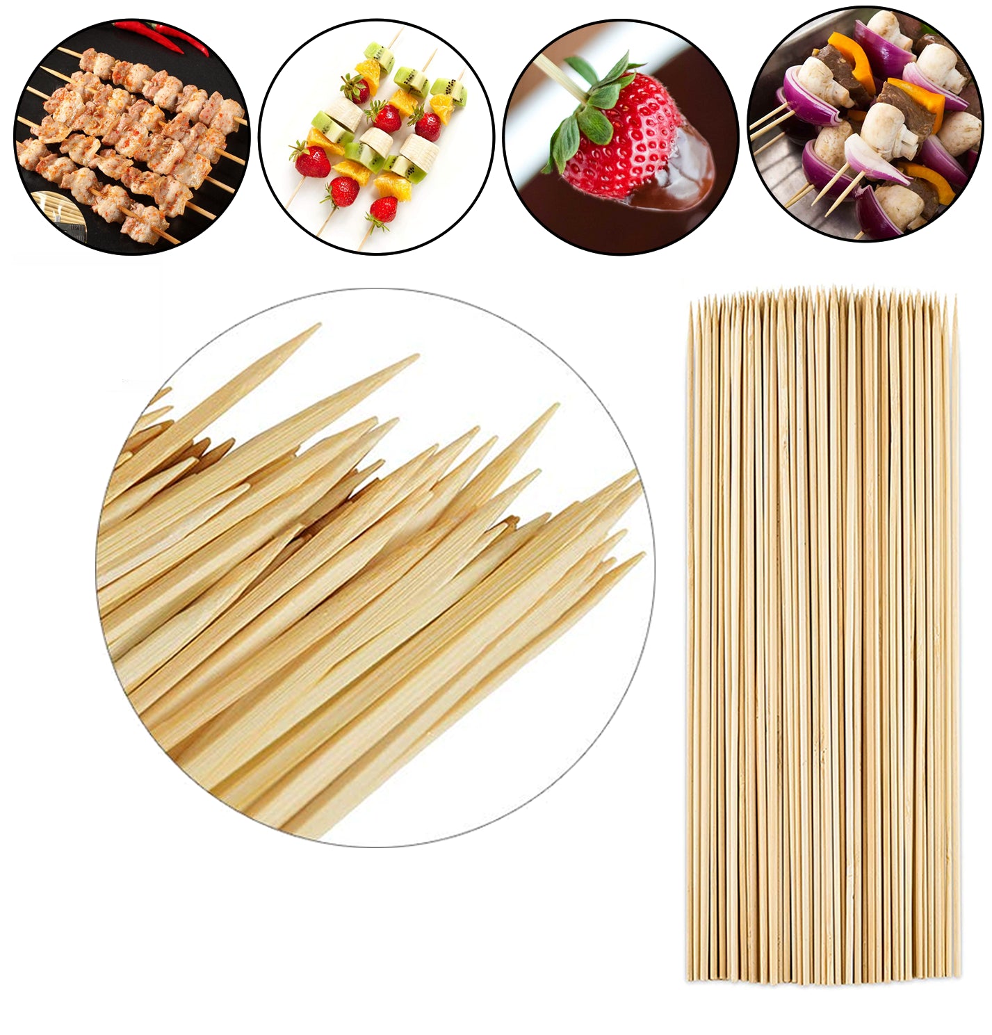 BBQ Long Handle Grill Basket Barbecue Rack Meat Burger Fish Stand Mesh Food UK