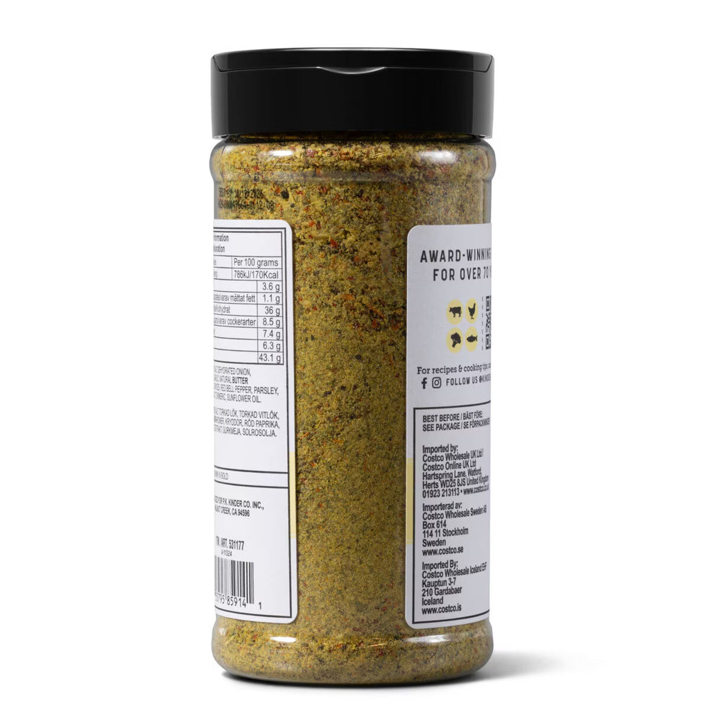 Buttery Steakhouse Seasoning, 295G