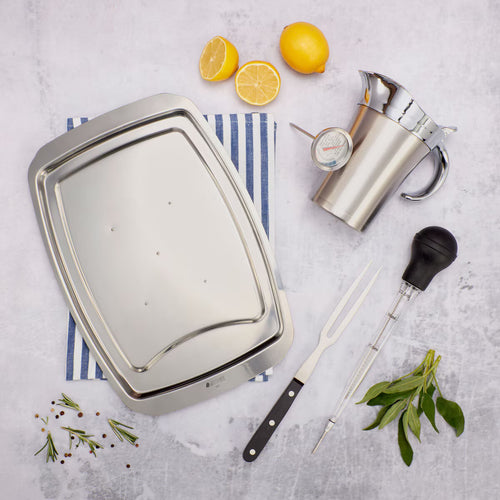 5 Piece Roast and Carve Set