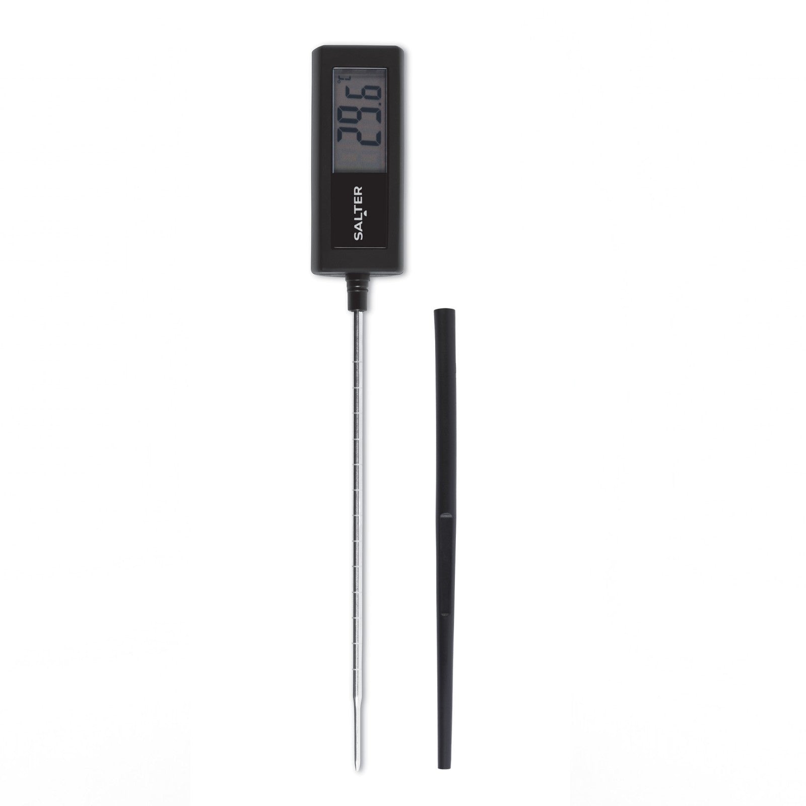 Salter Precision Meat Thermometer Digital 180Mm Probe Quick Accurate Reading