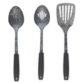 Salter Kitchen Utensil Set Solid Spoon Slotted Spoon Slotted Turner Megastone