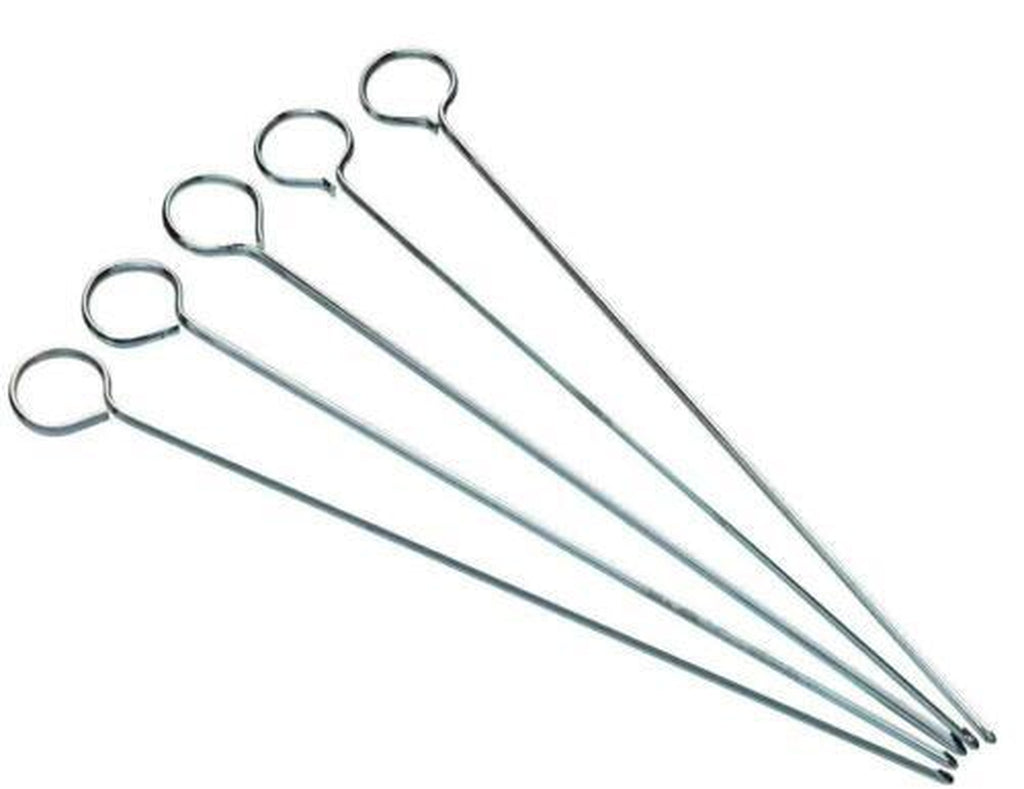 BBQ Long Handle Grill Basket Barbecue Rack Meat Burger Fish Stand Mesh Food UK