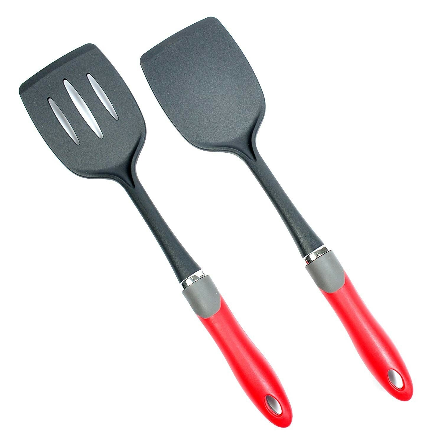 Chef Remi Kitchen Spatula Set- 2Pcs | Non Stick Solid & Slotted Spatulas