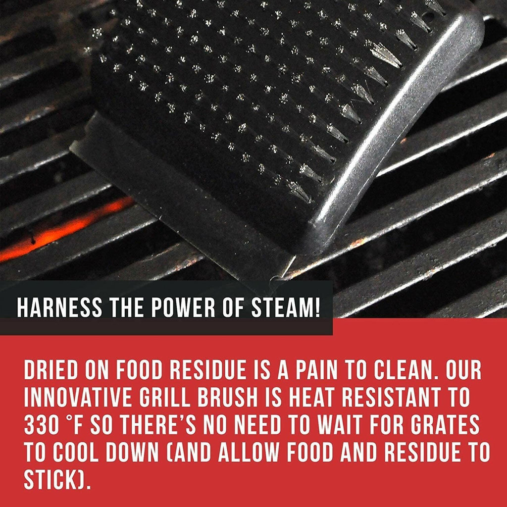 Chefremi Barbeque Cleaning Brush | Grill Brush Scraper Wire Bristles 2Y Warranty